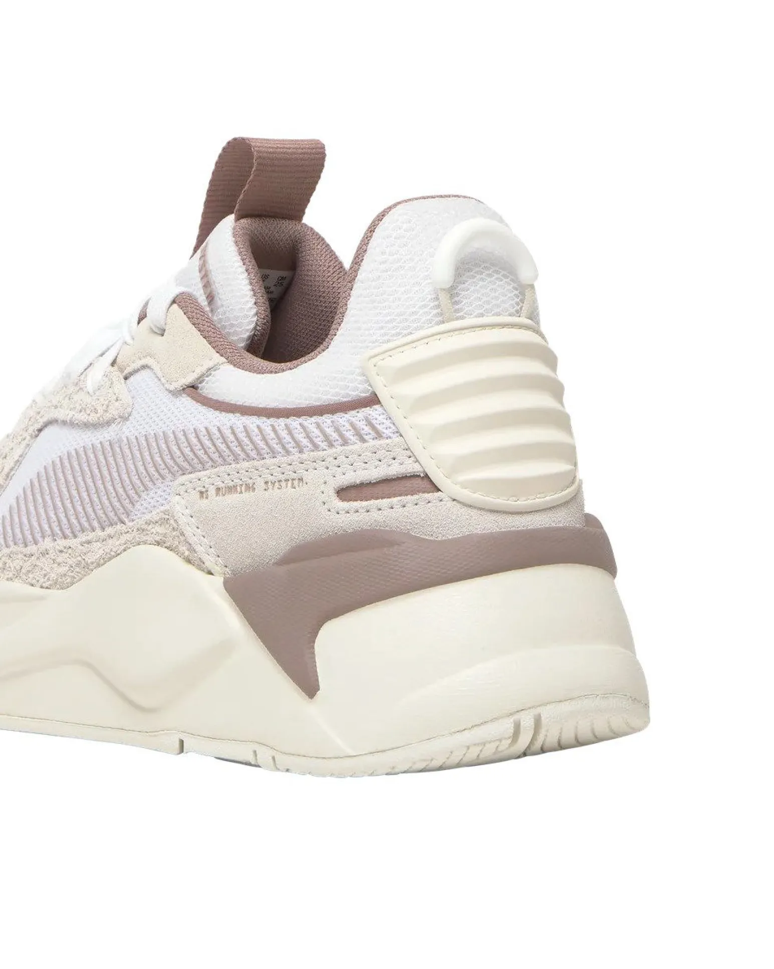 PUMA - SNEAKERS RS-X HERITAGE BIANCA, BEIGE E MARRONE DA DONNA, 398210-22