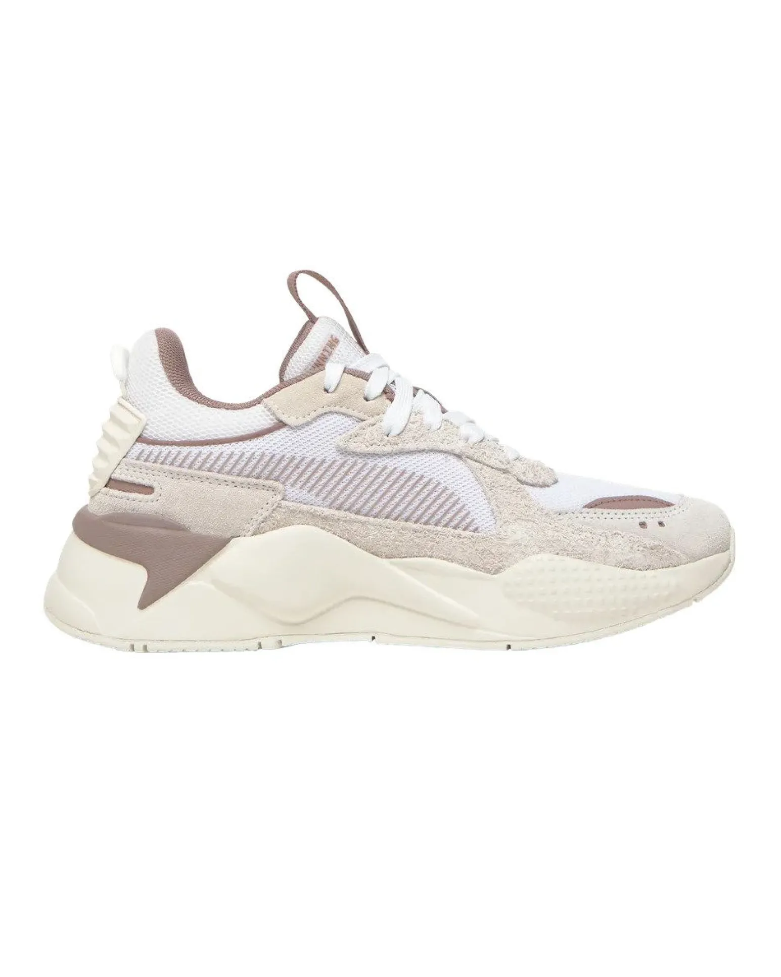 PUMA - SNEAKERS RS-X HERITAGE BIANCA, BEIGE E MARRONE DA DONNA, 398210-22