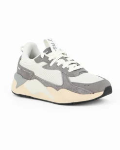 PUMA - SNEAKERS RS-X HERITAGE  GRIGIA E BIANCA DA UOMO, 398210-18