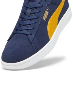 PUMA - SNEAKERS SMASH 3.0 BLU E GIALLE DA UOMO, 390984-11