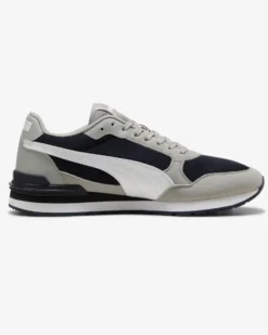 PUMA - SNEAKERS ST ST RUNNER V4 MESH -GRIGIA CON DETTAGLI BIANCHI E NERI DA UOMO, 399666-16