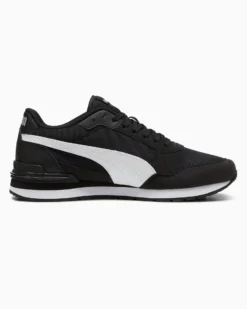 PUMA - SNEAKERS ST ST RUNNER V4 MESH -NERA CON DETTAGLI BIANCHI DA UOMO, 399666-01