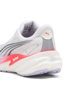 PUMA - SNEAKERS VELOCITY NITRO 5 BIANCHE, LILLA, NERE E ROSSE DA DONNA, 312945-05