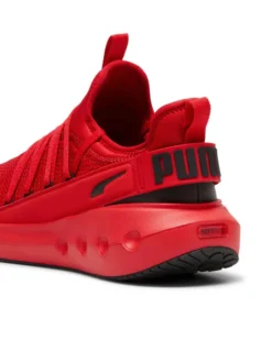 PUMA SOFTRIDE CARSON FRESH -  Scarpa rossa con logo nero - 310155-03