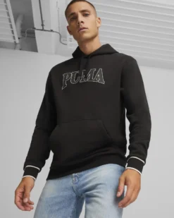 PUMA - SWEAT CON CAPPUCCIO SQUAD HD TR DA UOMO - 678969-01