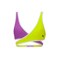 PUMA - TOP CONTOUR PLUNGE PURPLE/FLUO YELLOW DA DONNA - 701226201_001