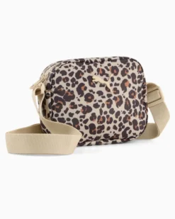 PUMA - TRACOLLINA LEOPARDATA BEIGE, NERA E MARRONE  POPO CROSSBODY BAG,  091338-06
