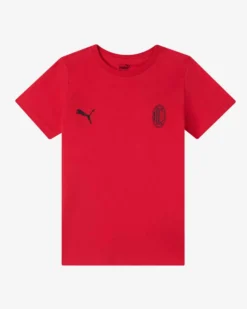 PUMA - T-SHIRT AC MILAN ROSSA DA RAGAZZO