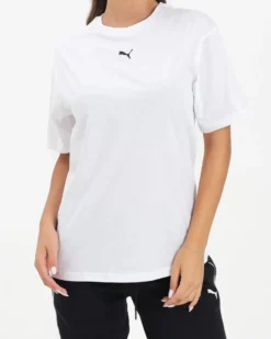PUMA - T-SHIRT  BIANCA  ESSENTIALS RELAXED TEE DA DONNA, 684971-02