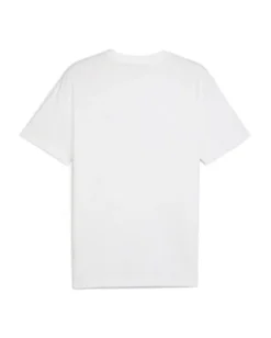 PUMA - T-SHIRT BIANCA  ESSENTIAL 2 COLOR SMALL LOGO DA UOMO, 684717-57
