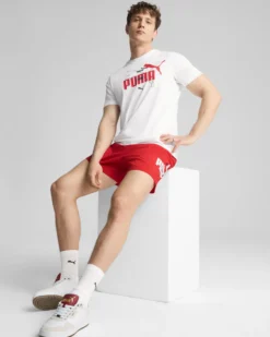 PUMA - T-SHIRT BIANCA GRAPHICS NO.1 LOGO TEE DA UOMO - 684824-02
