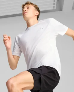 PUMA - T-SHIRT BIANCA RUN VELOCITY TEE (POLY) DA UOMO - 526600-02