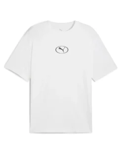 PUMA - T-SHIRT BIANCA SPORT RELAXED GRAPHIC TEE DA UOMO, 688242-02