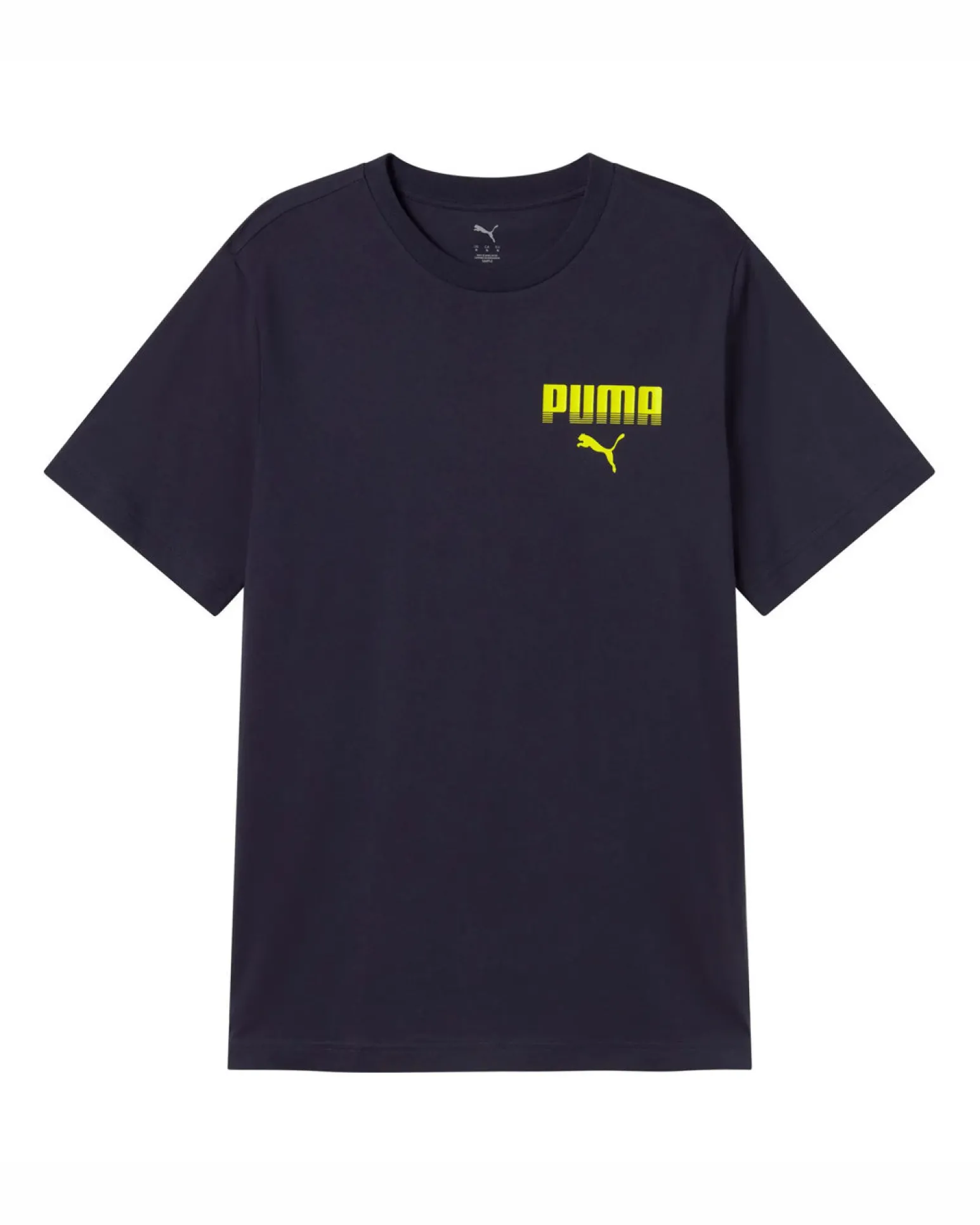 PUMA - T-SHIRT BLU ESSENTIAL SMALL GRAPHIC TEE DA UOMO, 694935-16