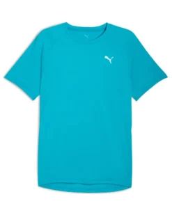 PUMA - T-SHIRT BLU ROYAL RUN VELOCITY TEE (POLY) DA UOMO, 526600-18