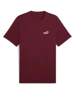 PUMA - T-SHIRT BORDEAUX ESSENTIAL SMALL N.1 DA UOMO, 682535-96