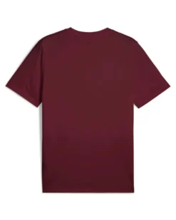 PUMA - T-SHIRT BORDEAUX ESSENTIAL SMALL N.1 DA UOMO, 682535-96