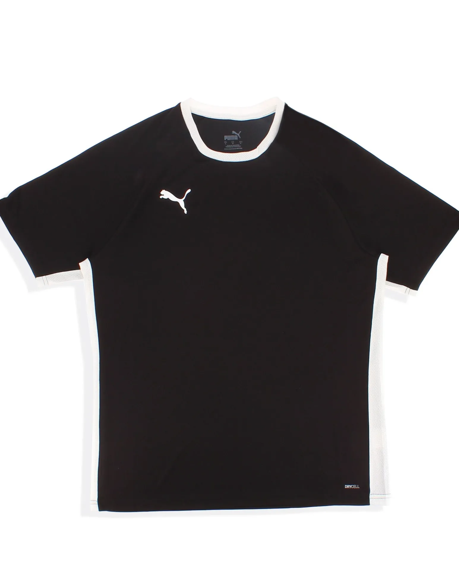 PUMA - T shirt da padel uomo nera in tessuto traspirante
