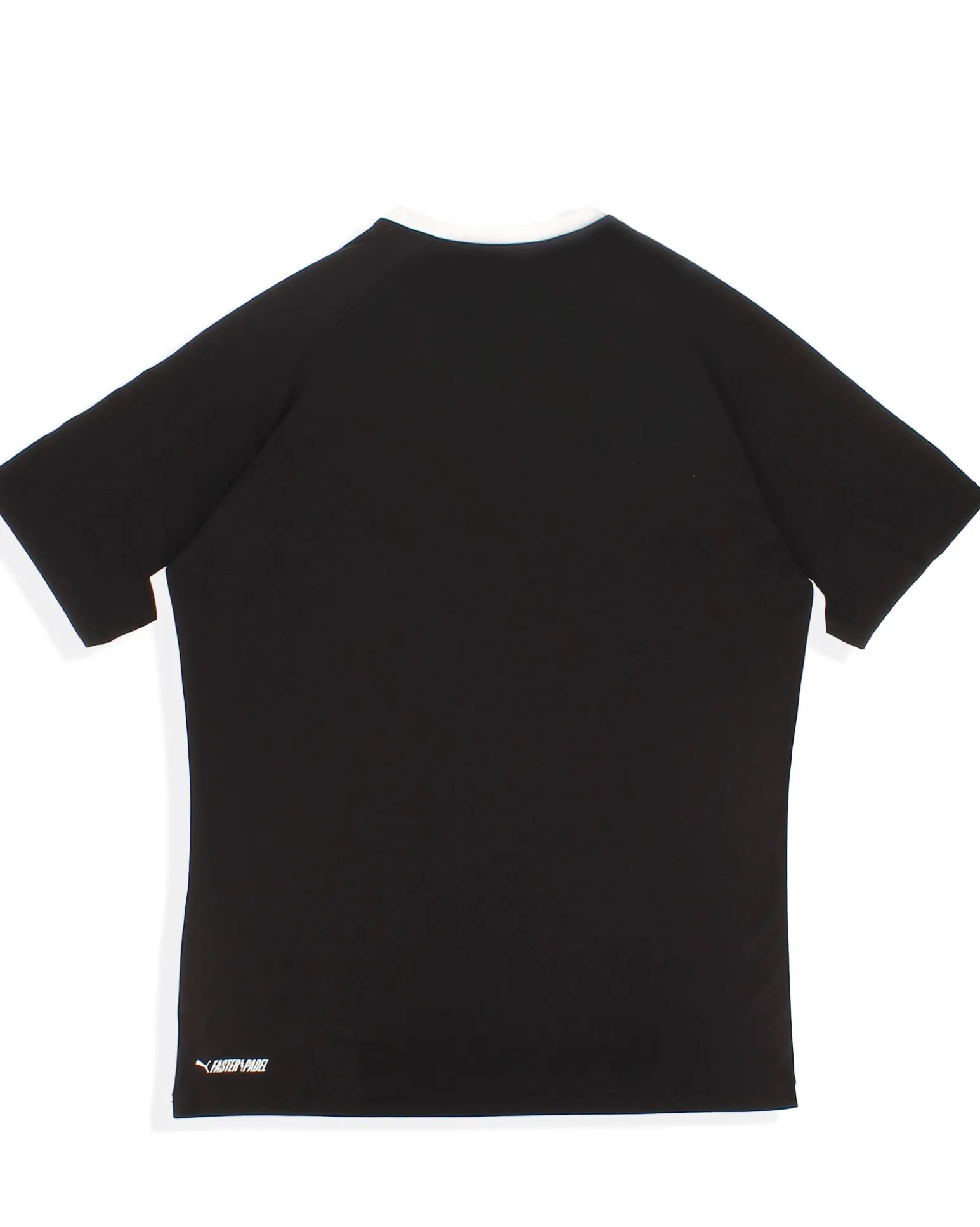 PUMA - T shirt da padel uomo nera in tessuto traspirante