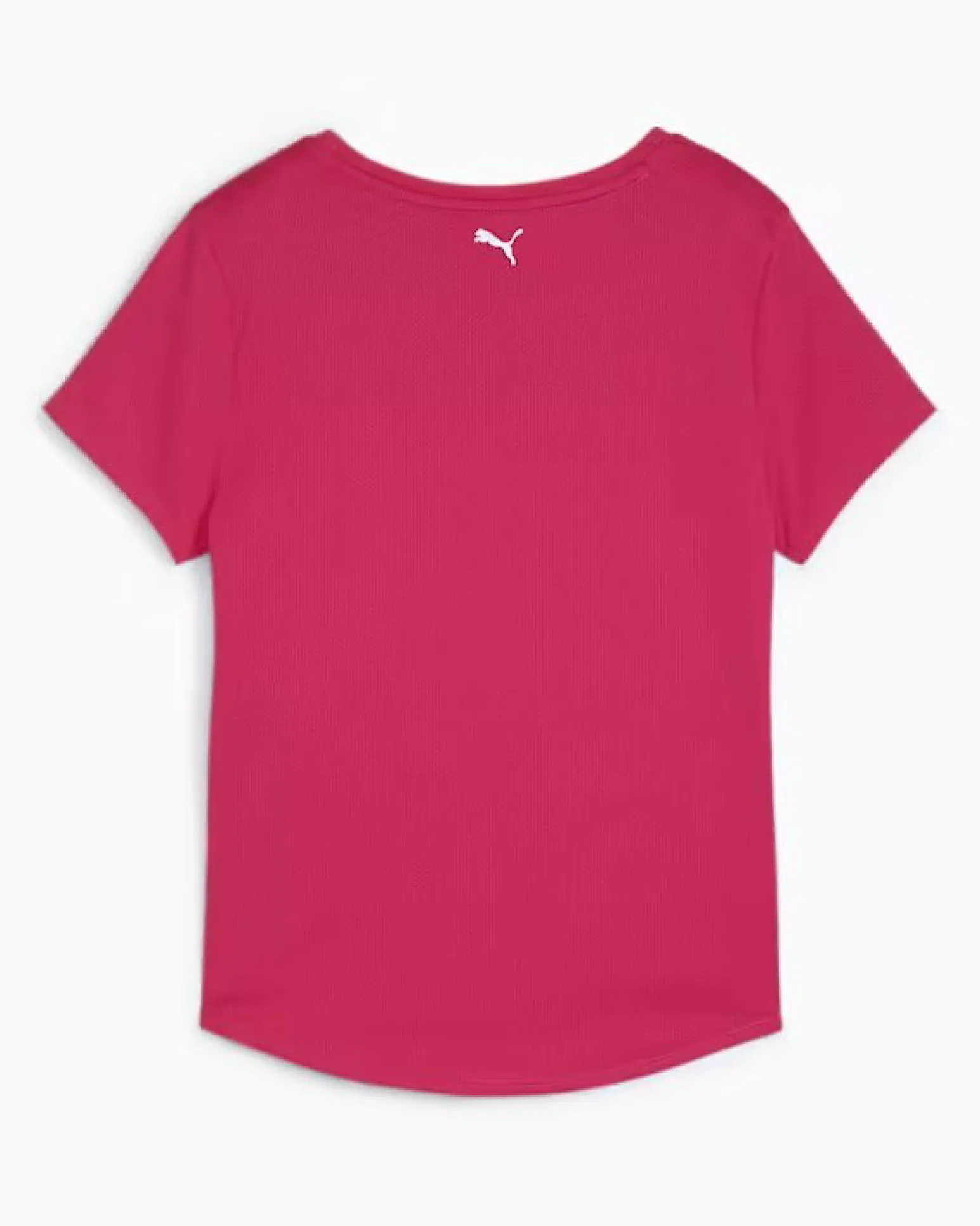 PUMA TSHIRT FIT ULTRAVREATHE TEE - Tshirt fuxia da donna con logo bianco - 52384449