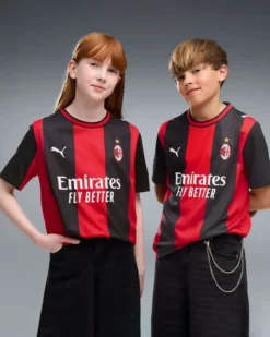 PUMA - T-SHIRT JUNIOR ( 7-16 ANNI) ACM MILAN HOME REPLICA, 784124-01