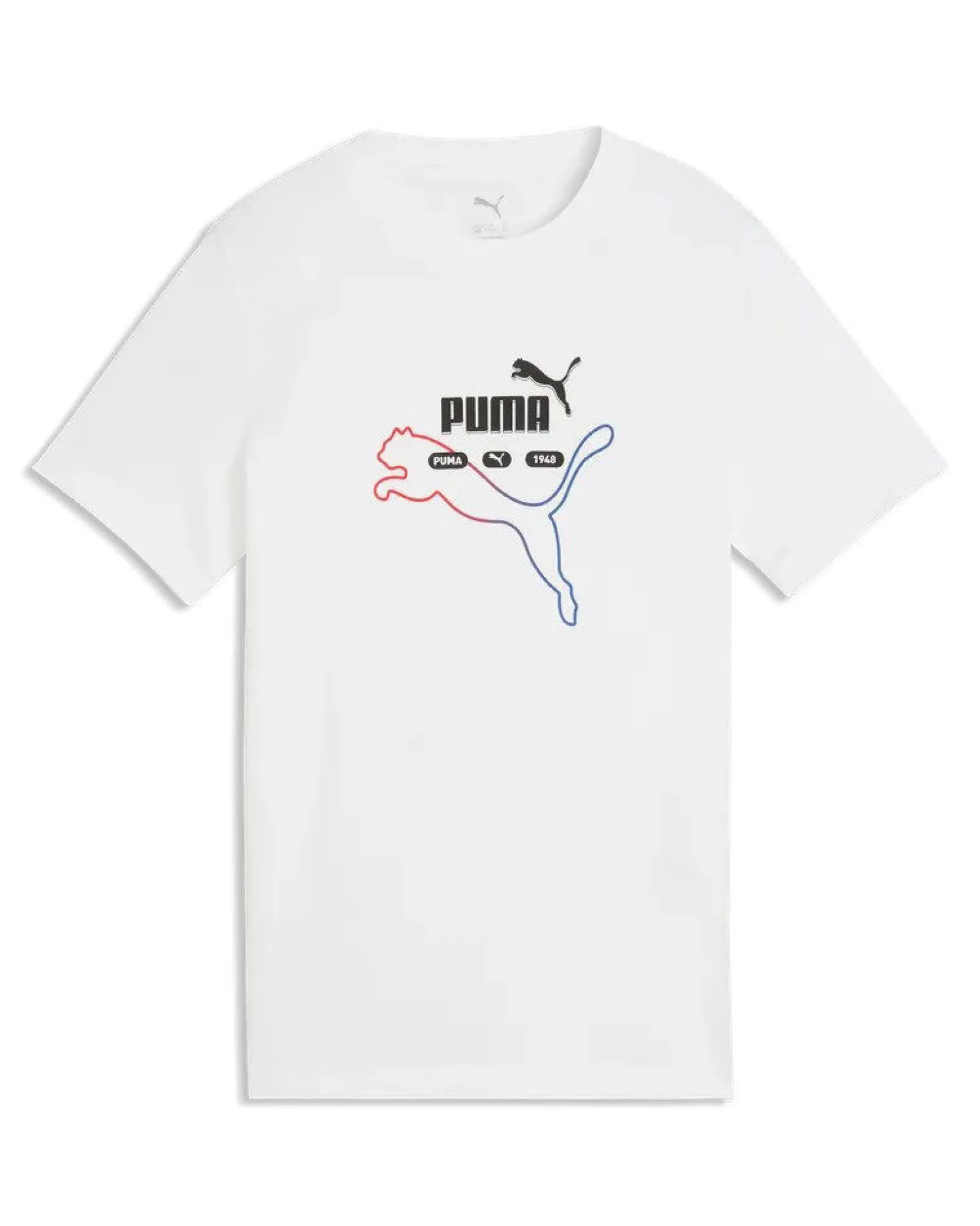 PUMA - T-SHIRT JUNIOR (7 - 16 ANNI) ESSENTIAL LOGO LAB SUMMER, BIANCA, 692529-02