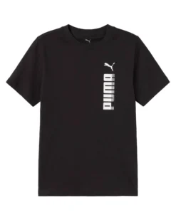 PUMA - T-SHIRT JUNIOR (7 - 16 ANNI) ESSENTIAL GRAPHIC TEE , BLU,  694948-16