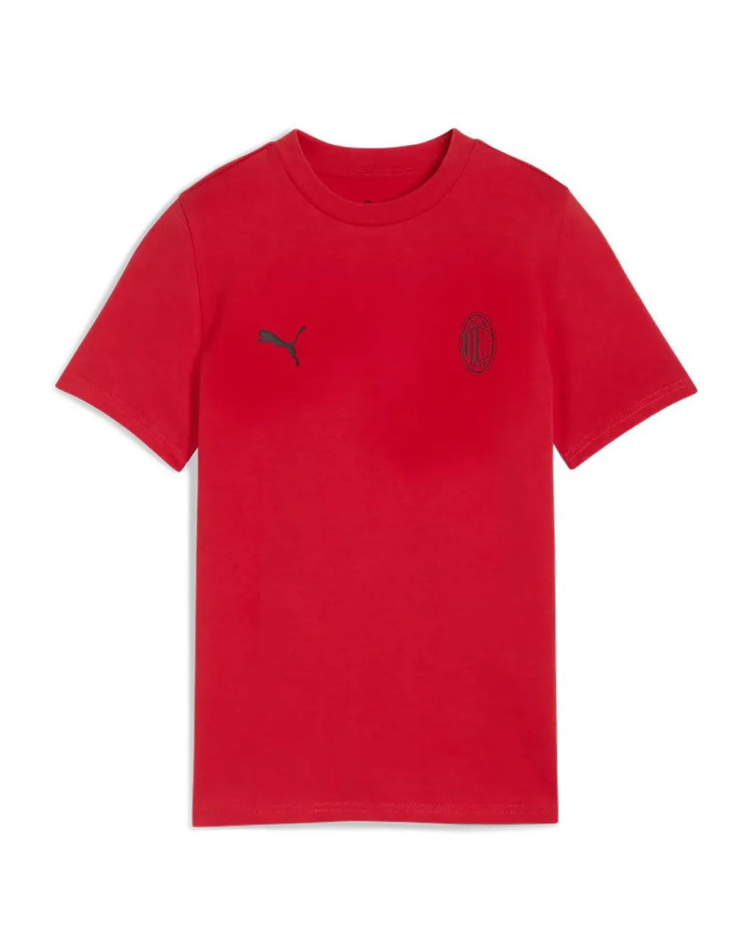 PUMA - T-SHIRT JUNIOR ( 7-16 ANNI) MEZZA MANICA ROSSA ACM MILAN FTBLCULTURE, 782590-01