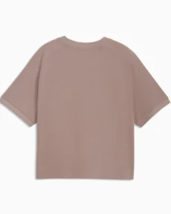 PUMA - T-SHIRT MARRONE ROSATO CLASS RELAXED PINNACLE  DA DONNA, 691872-88