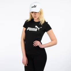 PUMA - T-SHIRT MM ESS LOGO TEE BLACK