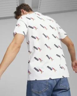 PUMA - T-SHIRT MM ESS+ LOVE WINS AOP TEE DA UOMO - 680001-02