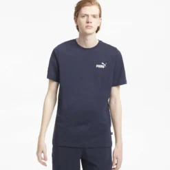 PUMA - T-SHIRT MM ESS SMALL LOGO TEE PEACOAT