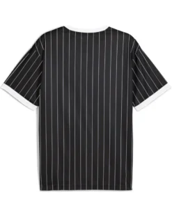 PUMA - T-SHIRT NERA A RIGHE BIANCA  ESSENTIAL STRIPED JSY  DA UOMO, 688263-01