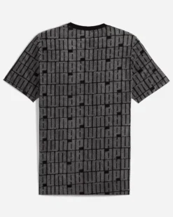 PUMA - T-SHIRT NERA E BIANCA ESSENTIALS CON LOGO LAB  DA UOMO, 688185-01