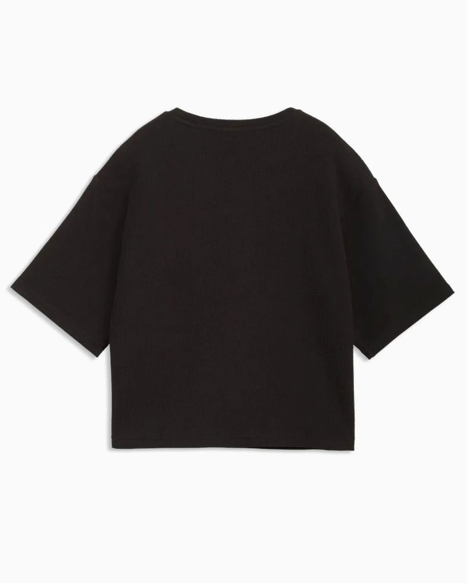 PUMA - T-SHIRT NERA ESSENTIAL ELEVATED RELAXED DA DONNA, 691813-01