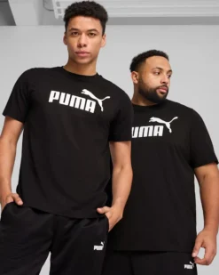 PUMA - T-SHIRT  NERA  ESSENTIALS N.1 LOGO TEE DA UOMO, 682532-01