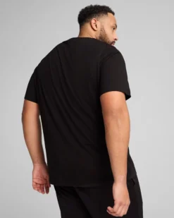 PUMA - T-SHIRT  NERA  ESSENTIALS N.1 LOGO TEE DA UOMO, 682532-01