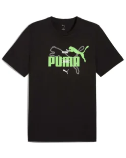 PUMA - T-SHIRT NERA ESS LOGO LAB SUMMER TEE DA UOMO - 684671-01