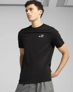 PUMA - T-SHIRT NERA GRAPHICS PUMA BACK TEE DA UOMO - 684832-01