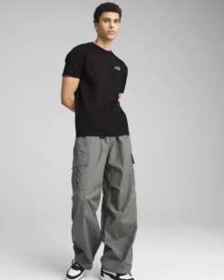 PUMA - T-SHIRT NERA GRAPHICS PUMA BACK TEE DA UOMO - 684832-01
