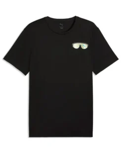 PUMA - T-SHIRT NERA RUN NITRO GRAPHIC TEE DA UOMO, 528449-01