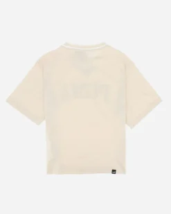 PUMA - T shirt relaxed fit beige da donna