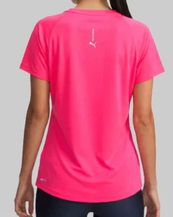 PUMA - T-SHIRT ROSA FLUO  RUN VELOCITY TEE (POLY) DA DONNA, 526578-98