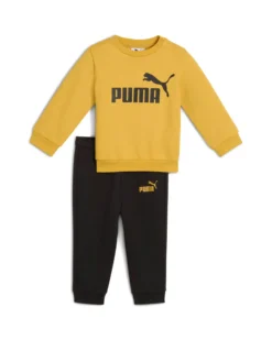 PUMA – TUTA COMPLETA MINICATS ESSENTIALS KIDS GIALLA/NERA – 686280-62