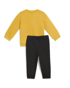 PUMA – TUTA COMPLETA MINICATS ESSENTIALS KIDS GIALLA/NERA – 686280-62