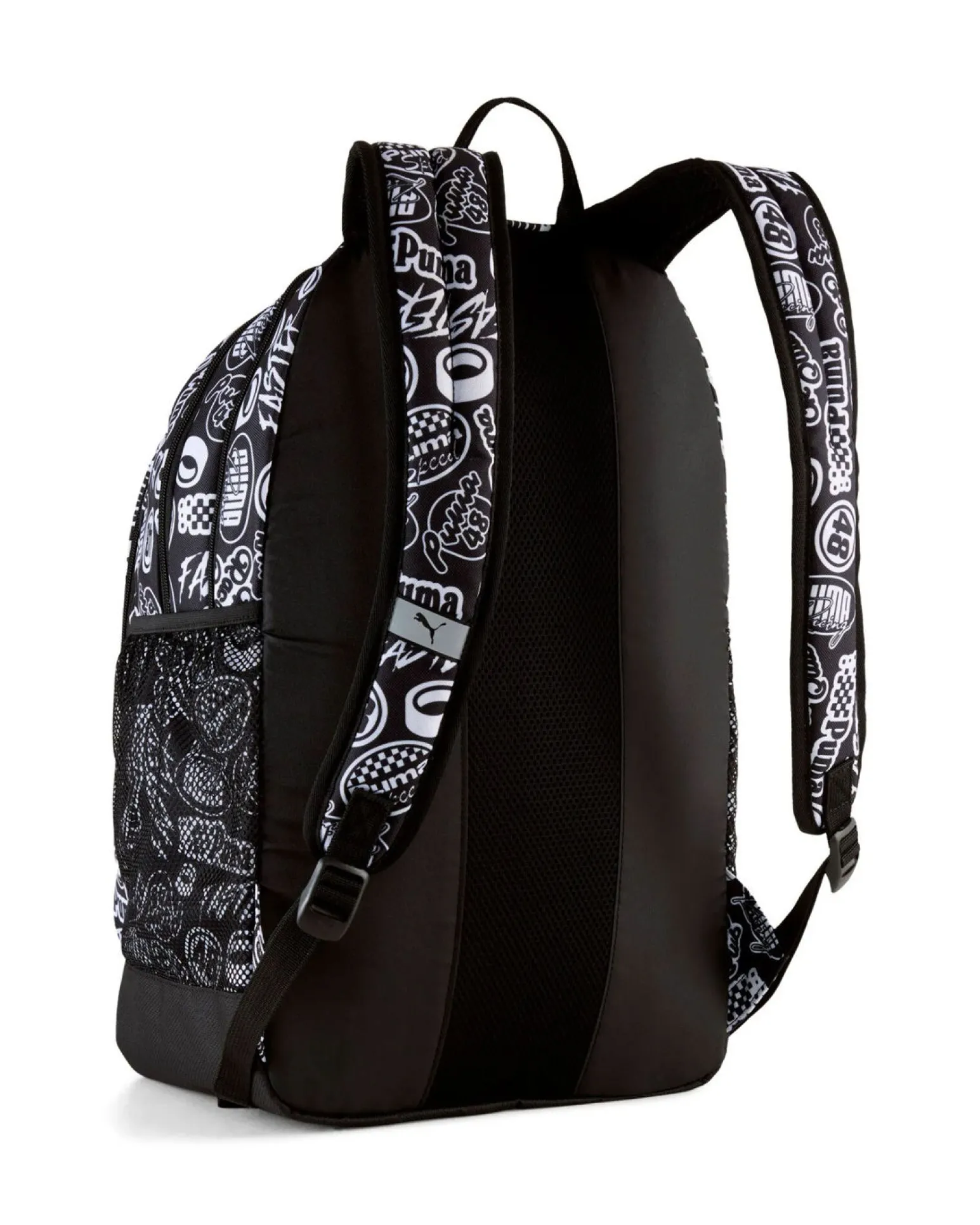 PUMA -ZAINO ACADEMY AOP BIANCO E NERO - 091150-08