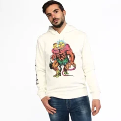 RICK AND MORTY - UOMO FELPA CON CAPPUCCIO