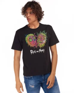 RICK AND MORTY - UOMO TSHIRT MEZZA MANICA