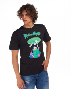RICK AND MORTY - UOMO TSHIRT MEZZA MANICA