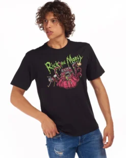 RICK AND MORTY - UOMO TSHIRT MEZZA MANICA